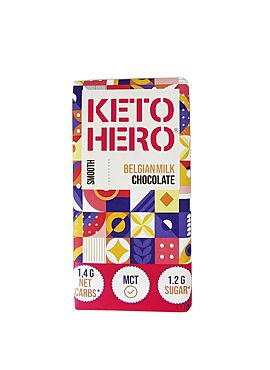 KetoHero melk chocolade reep 100gr
